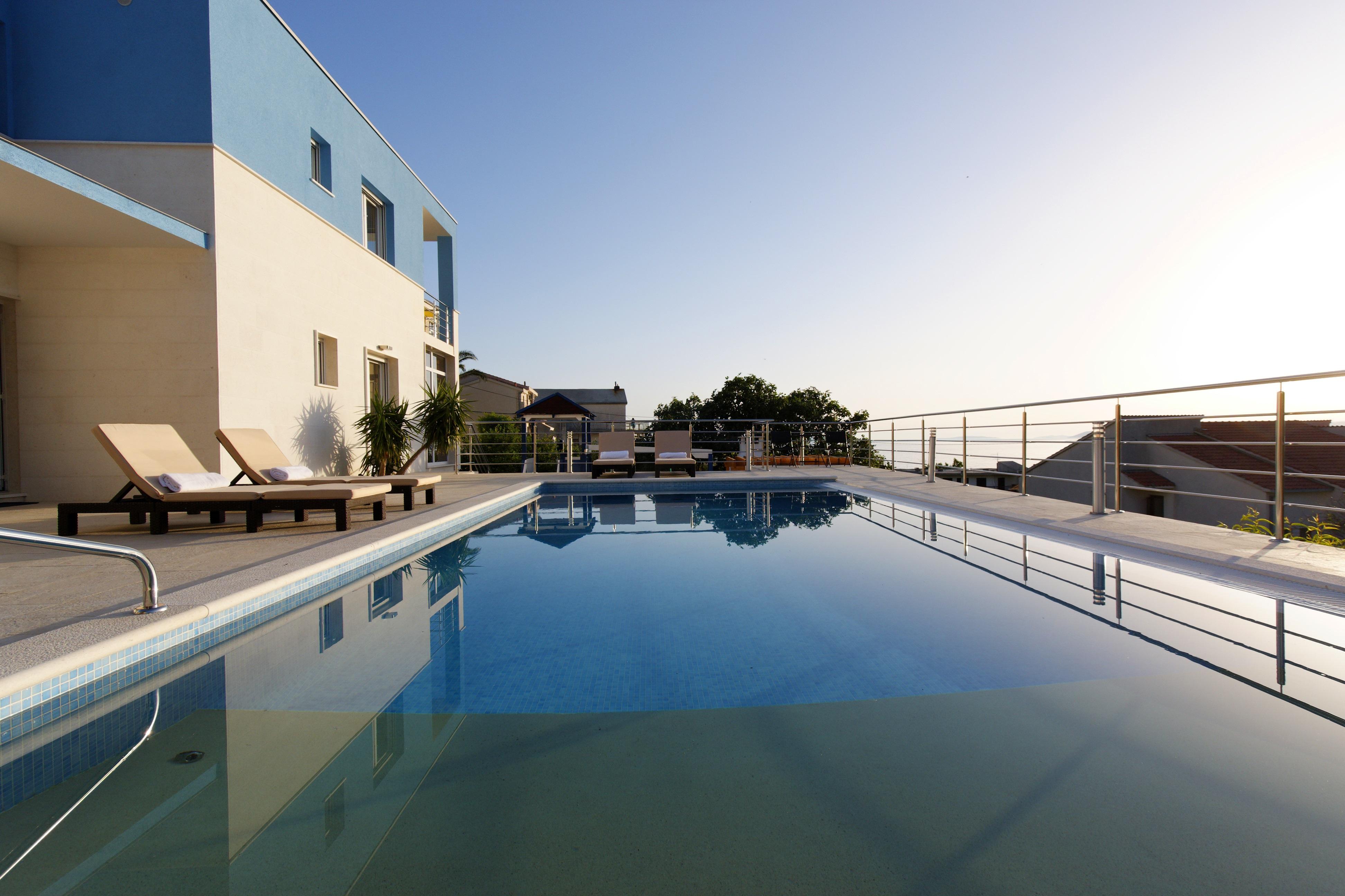 Villa Mermaid Your Croatian Haven With Luxury Pool And Scenic Views Podstrana Extérieur photo